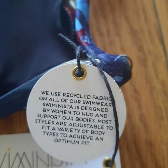 CHRISTIAN LACROIX X SWIMINISTA Swim Top SEASIDE SOIREE - Picture 4 of 9